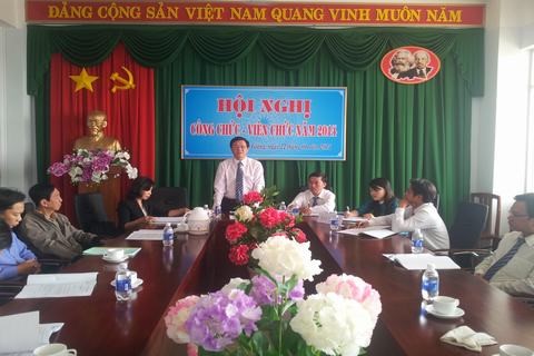 HỘI NGHỊ CÔNG CHỨC – VIÊN CHỨC NĂM 2014  